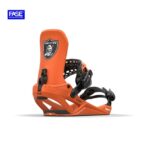t32m fase® snowboard binding orange