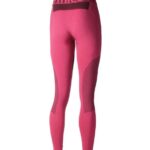 mico woman long tight pants warm control skintech pink