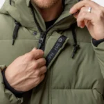 virsjaka brahe m puffer jacket four leaf clover green ha 065 0568 b56 5