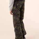 ziemas bikses dahy jr padded ski pant p green ivy camo printed ct 882335 7143p