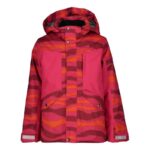 ziemas jaka kian jr padded ski jacket bright rose printed ct 882334 4060