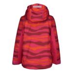 ziemas jaka kian jr padded ski jacket bright rose printed ct 882334 4060