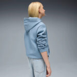 brīvā laika džemperis ess no 1 logo hoodie fl g cool blue pu 684896 34