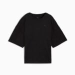 brīvā laika krekls her oversized tee puma black pu 688148 01