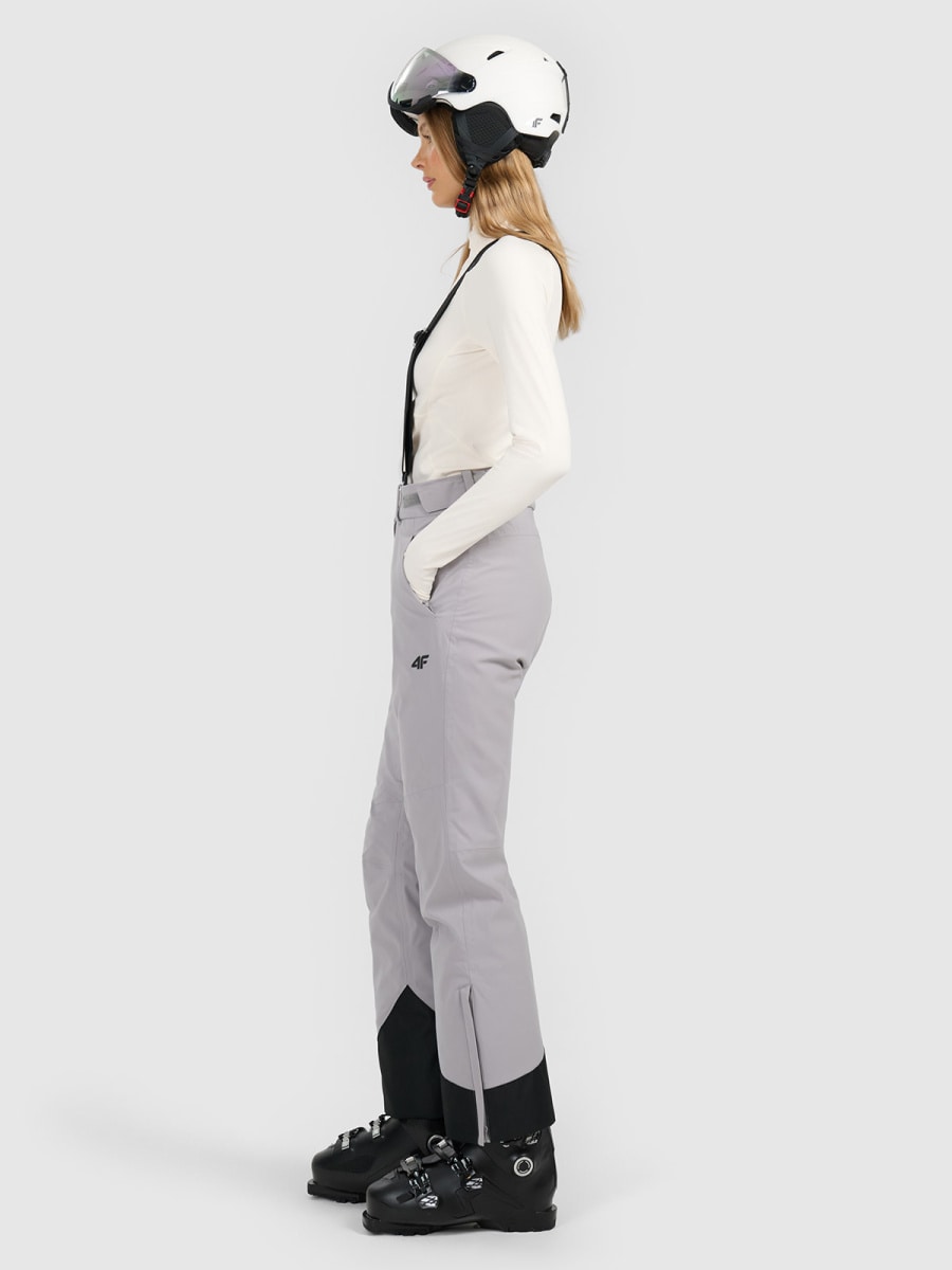 kalna slēpošanas bikses trousers fnk cold light grey 4f waw25tftrf0941 27s