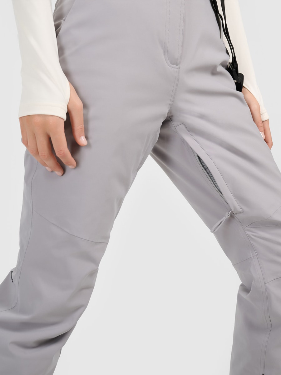 kalna slēpošanas bikses trousers fnk cold light grey 4f waw25tftrf0941 27s 3
