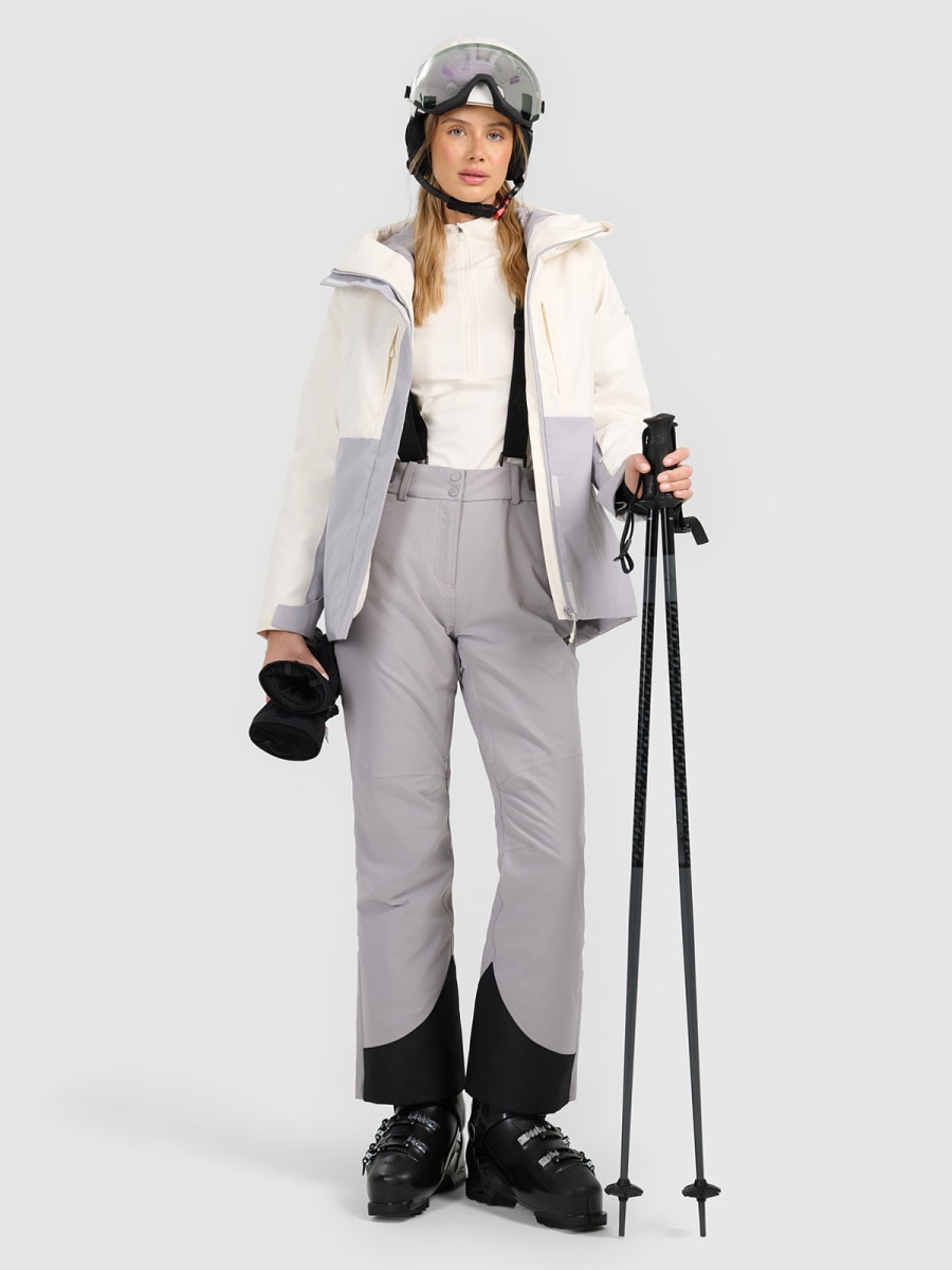 kalna slēpošanas bikses trousers fnk cold light grey 4f waw25tftrf0941 27s 5