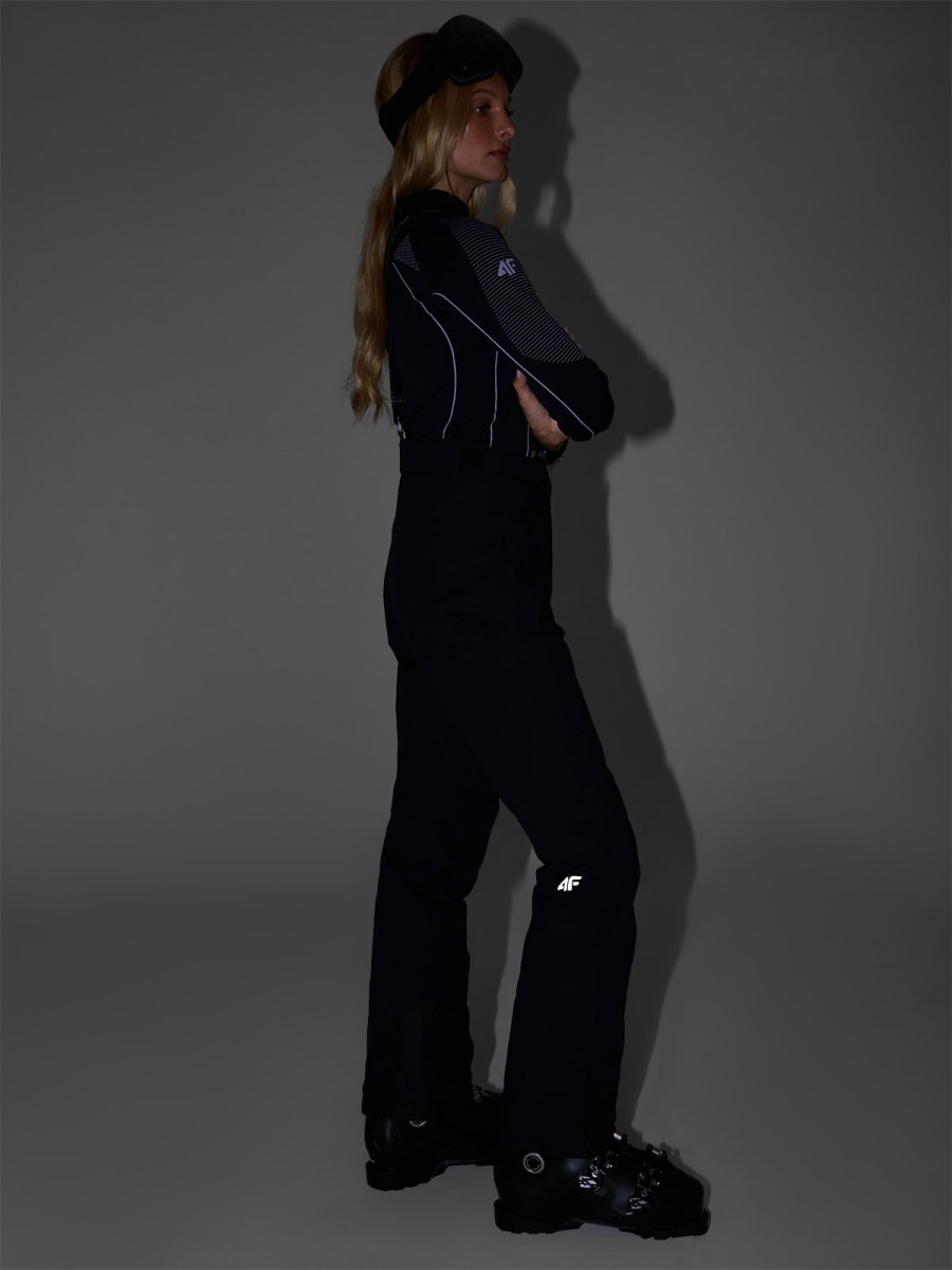 kalna slēpošanas bikses trousers fnk deep black 4f waw25tftrf0944 20s 3