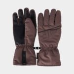 kalnu slēpošanas cimdi gloves fnk dark brown 4f waw25afglm166 80s