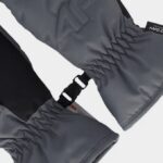 kalnu slēpošanas cimdi gloves fnk dark grey 4f jwaw25afglu190 23s