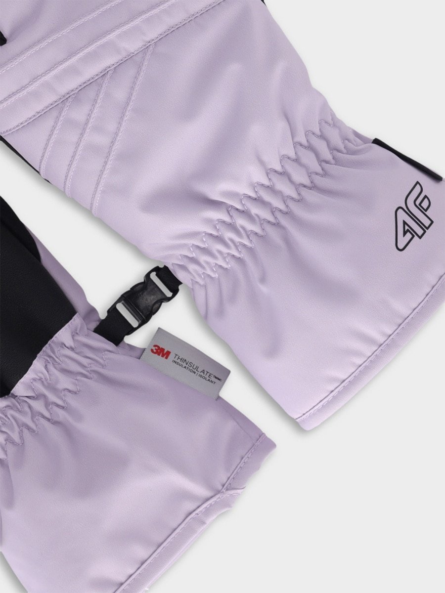 kalnu slēpošanas cimdi gloves fnk light violet 4f waw25afglf159 52s