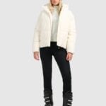 kalnu slēpošanas jaka technical jacket creme 4f waw25ttjaf0808 12s 7