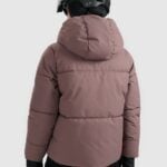 kalnu slēpošanas jaka technical jacket dark brown 4f waw25ttjaf0808 80s 10