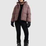 kalnu slēpošanas jaka technical jacket dark brown 4f waw25ttjaf0808 80s 11