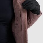 kalnu slēpošanas jaka technical jacket dark brown 4f waw25ttjaf0808 80s 7
