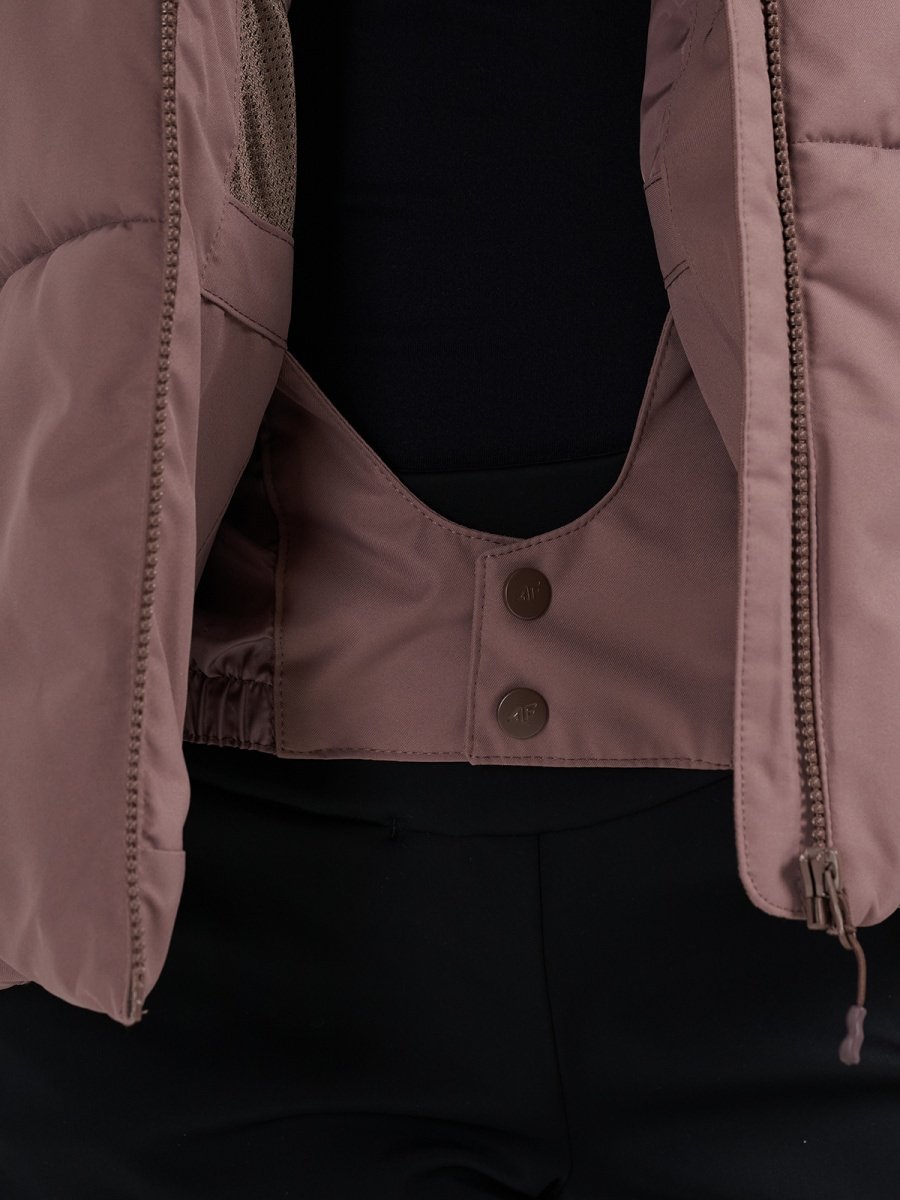 kalnu slēpošanas jaka technical jacket dark brown 4f waw25ttjaf0808 80s 9