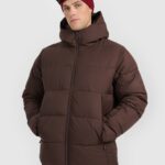 kalnu slēpošanas jaka technical jacket dark brown 4f waw25ttjam0788 80s