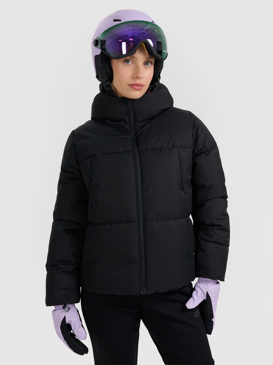 kalnu slēpošanas jaka technical jacket deep black 4f waw25ttjaf0808 20s