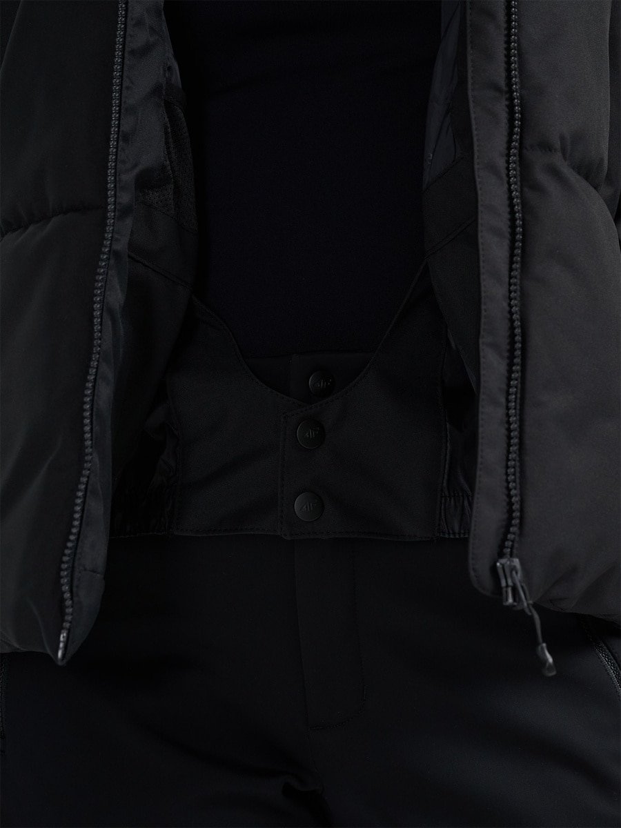 kalnu slēpošanas jaka technical jacket deep black 4f waw25ttjaf0808 20s 8