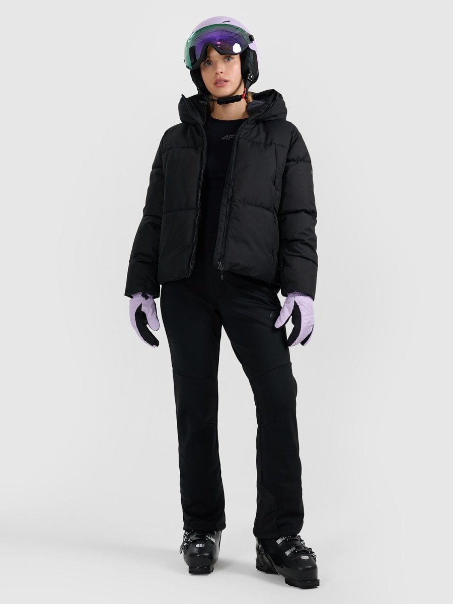 kalnu slēpošanas jaka technical jacket deep black 4f waw25ttjaf0808 20s 9