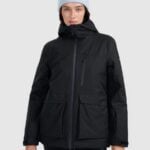 kalnu slēpošanas jaka technical jacket deep black 4f waw25ttjaf0956 20s