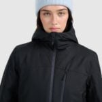 kalnu slēpošanas jaka technical jacket deep black 4f waw25ttjaf0956 20s 1