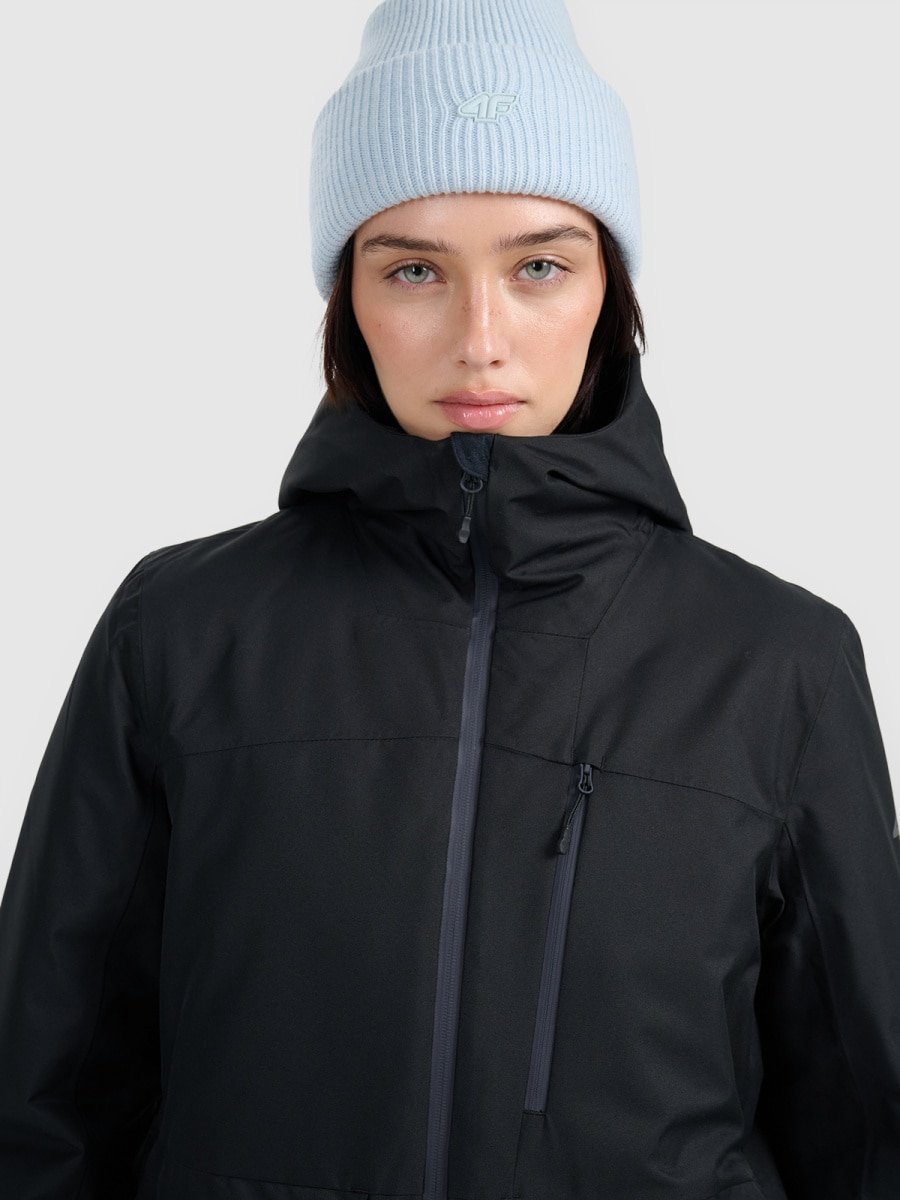 kalnu slēpošanas jaka technical jacket deep black 4f waw25ttjaf0956 20s 1