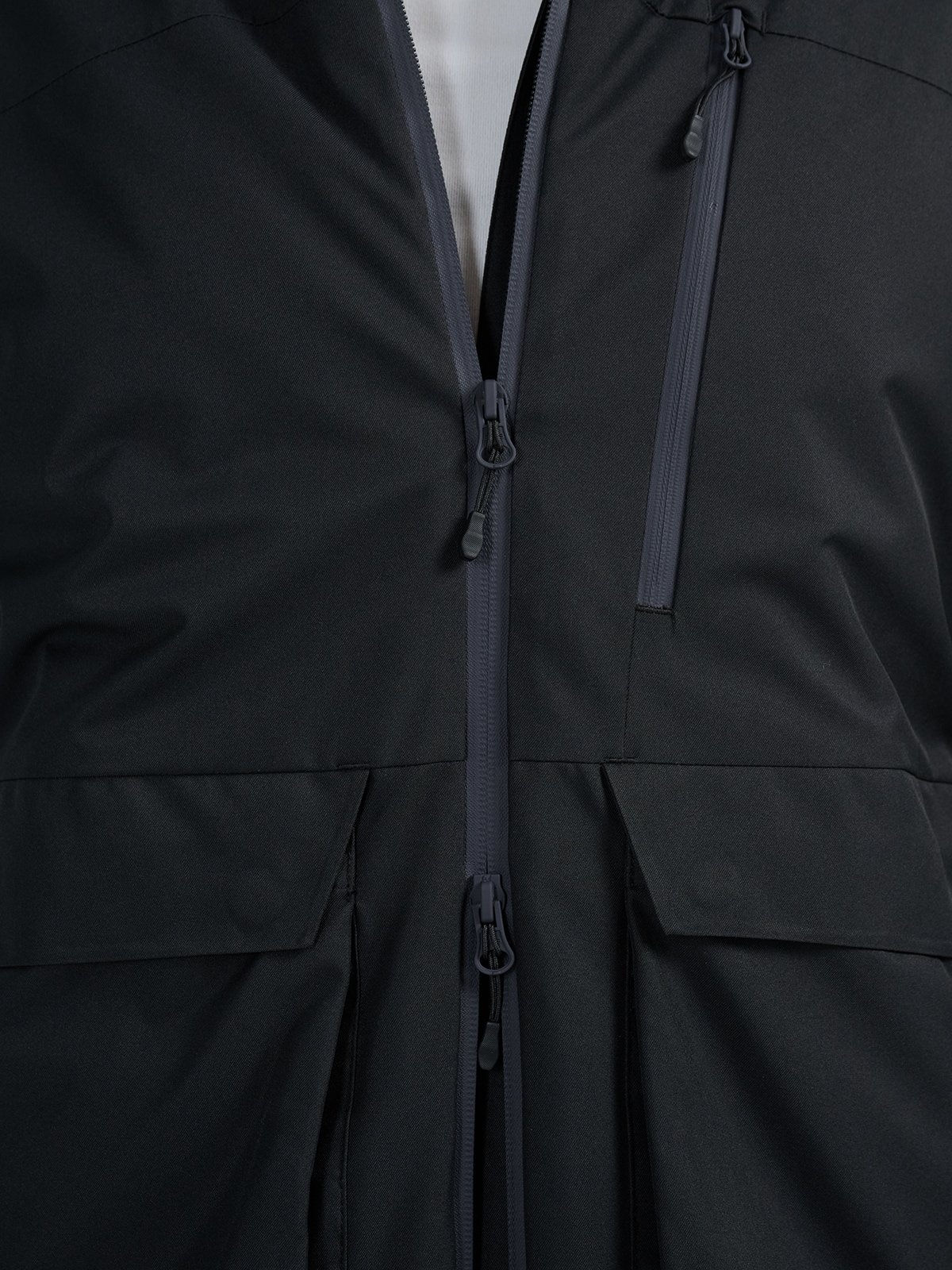 kalnu slēpošanas jaka technical jacket deep black 4f waw25ttjaf0956 20s 3