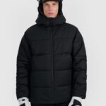 kalnu slēpošanas jaka technical jacket deep black 4f waw25ttjam0788 20s