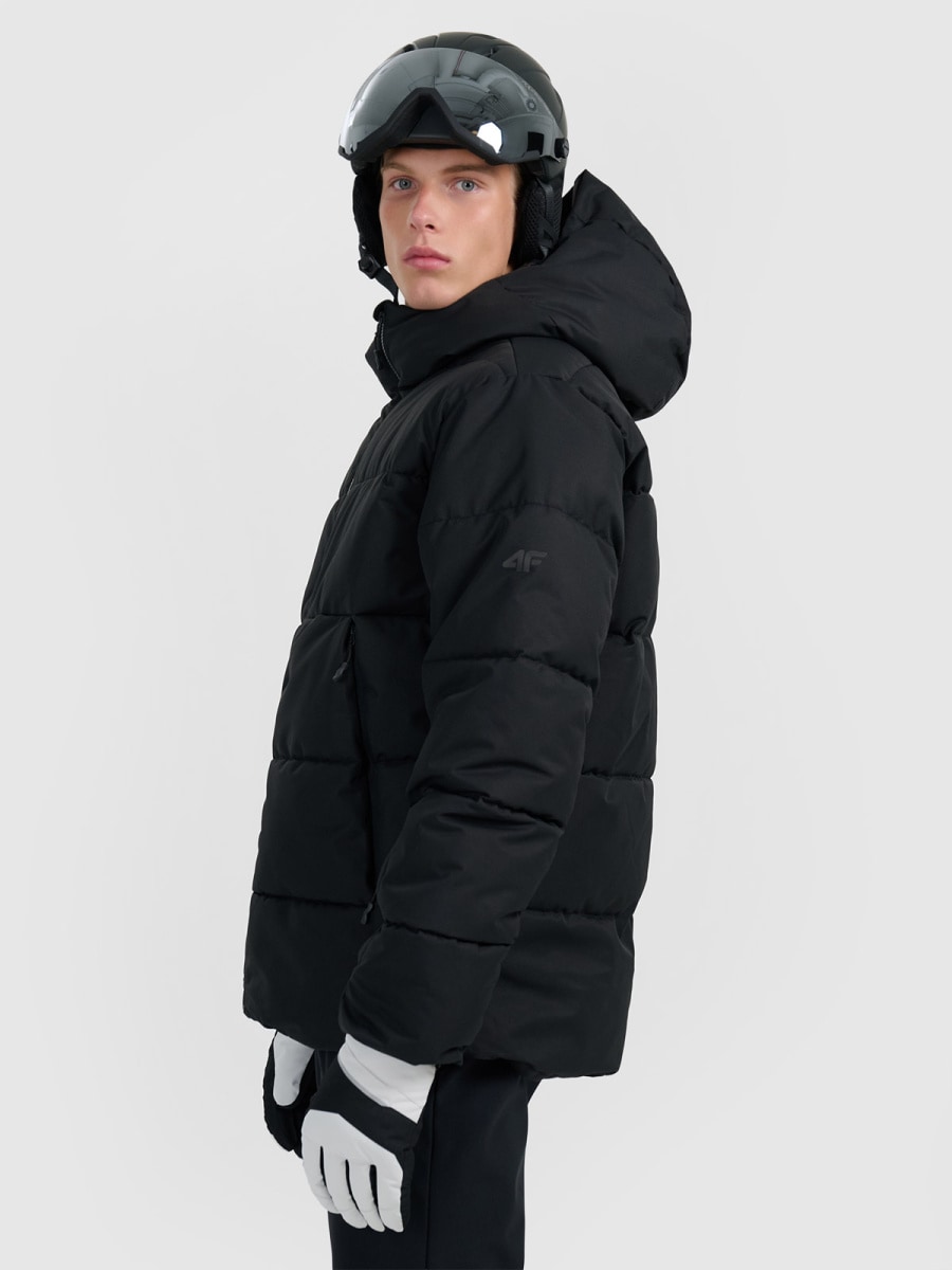 kalnu slēpošanas jaka technical jacket deep black 4f waw25ttjam0788 20s