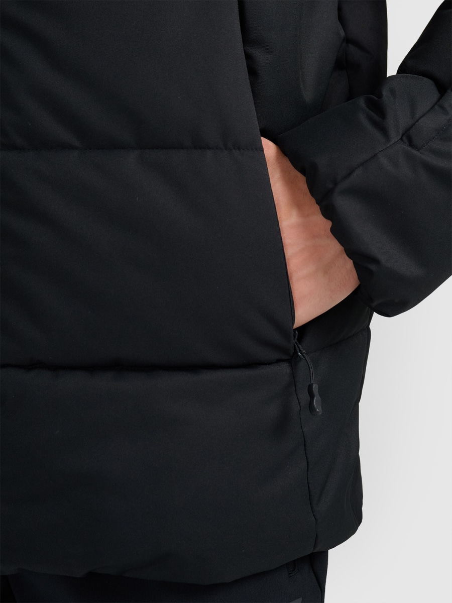 kalnu slēpošanas jaka technical jacket deep black 4f waw25ttjam0788 20s 2
