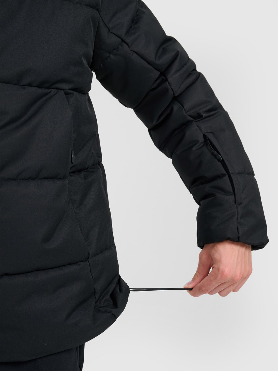 kalnu slēpošanas jaka technical jacket deep black 4f waw25ttjam0788 20s 3