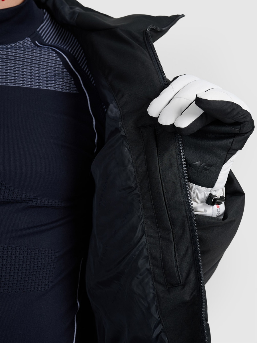 kalnu slēpošanas jaka technical jacket deep black 4f waw25ttjam0788 20s 5