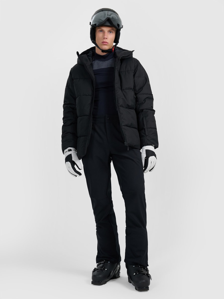 kalnu slēpošanas jaka technical jacket deep black 4f waw25ttjam0788 20s 8