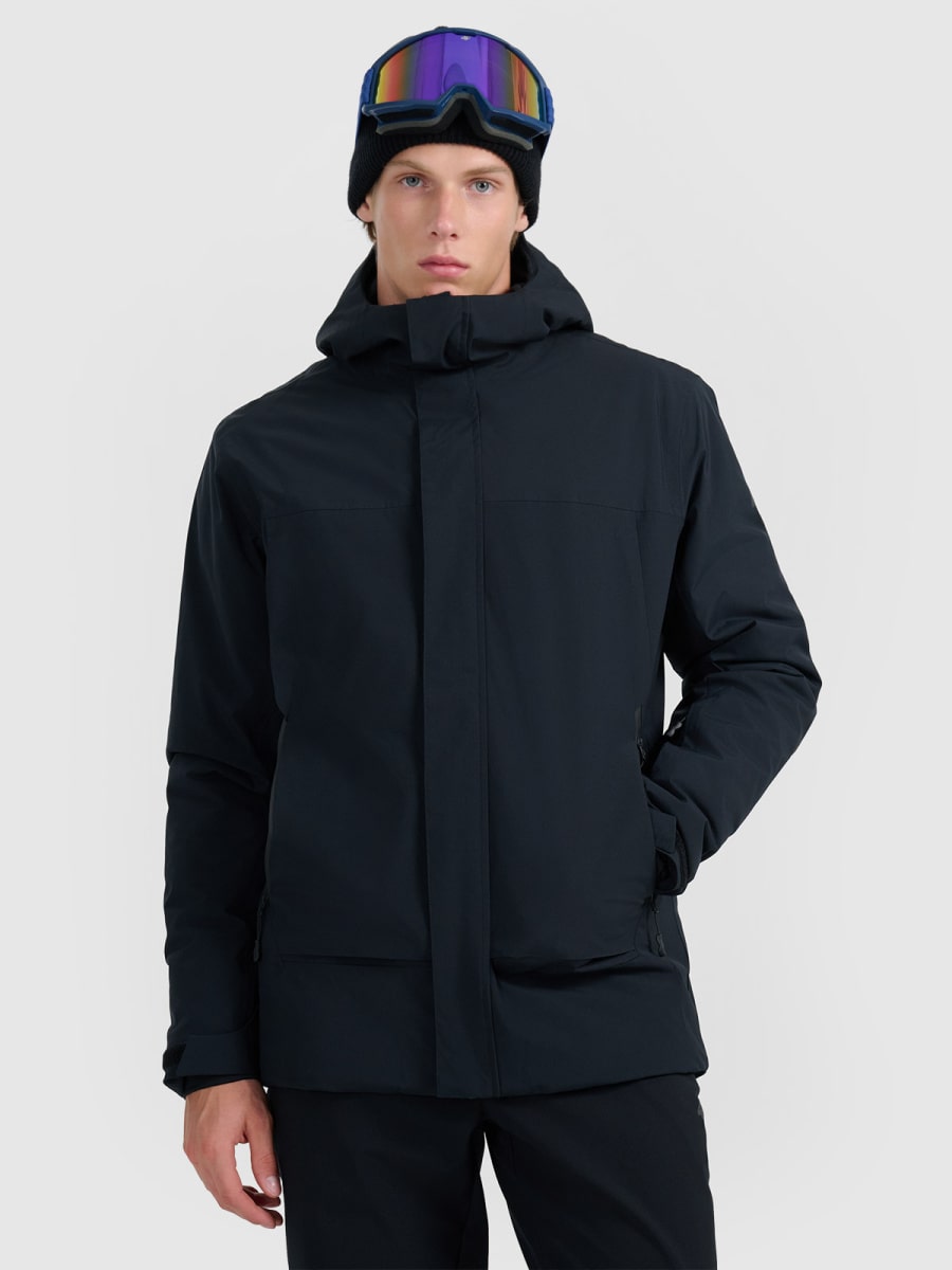 kalnu slēpošanas jaka technical jacket deep black 4f waw25ttjam0793 20s