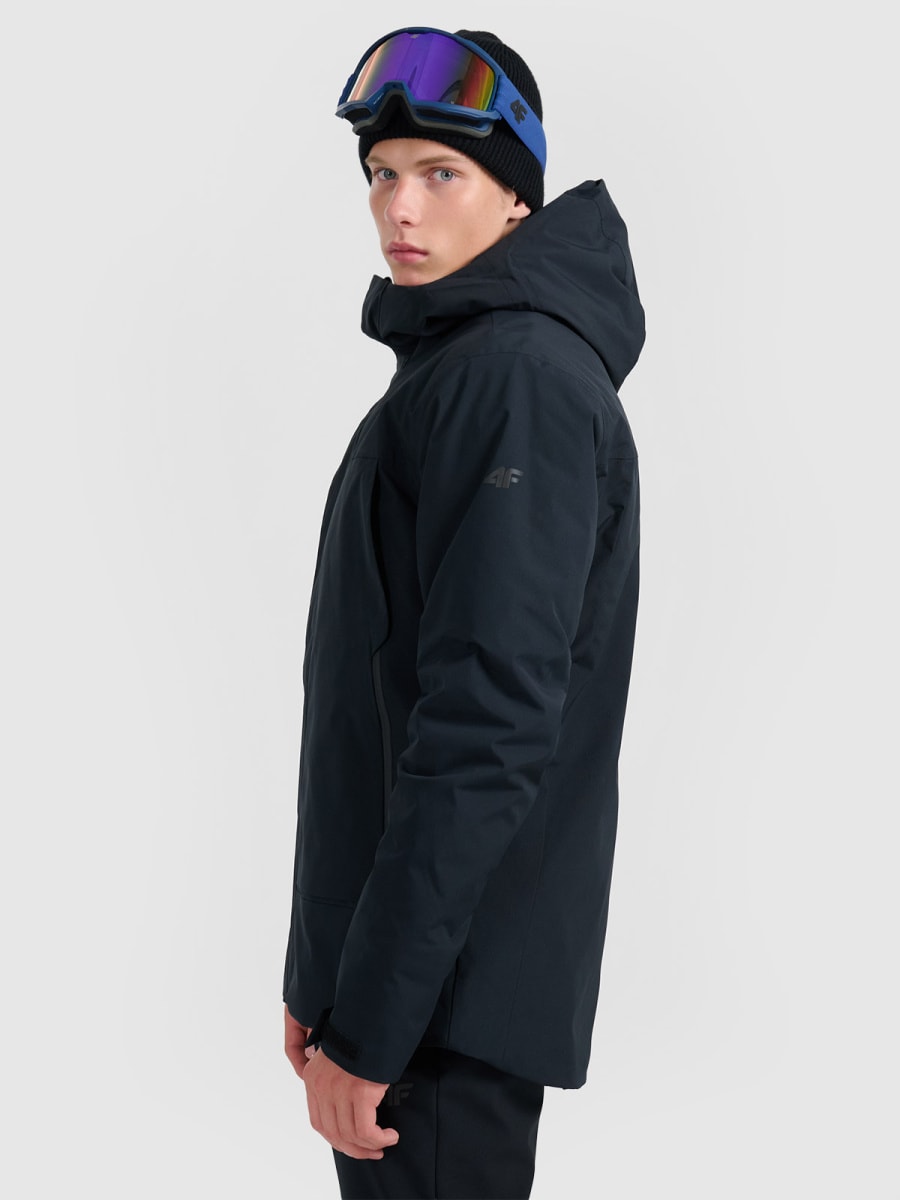 kalnu slēpošanas jaka technical jacket deep black 4f waw25ttjam0793 20s 1