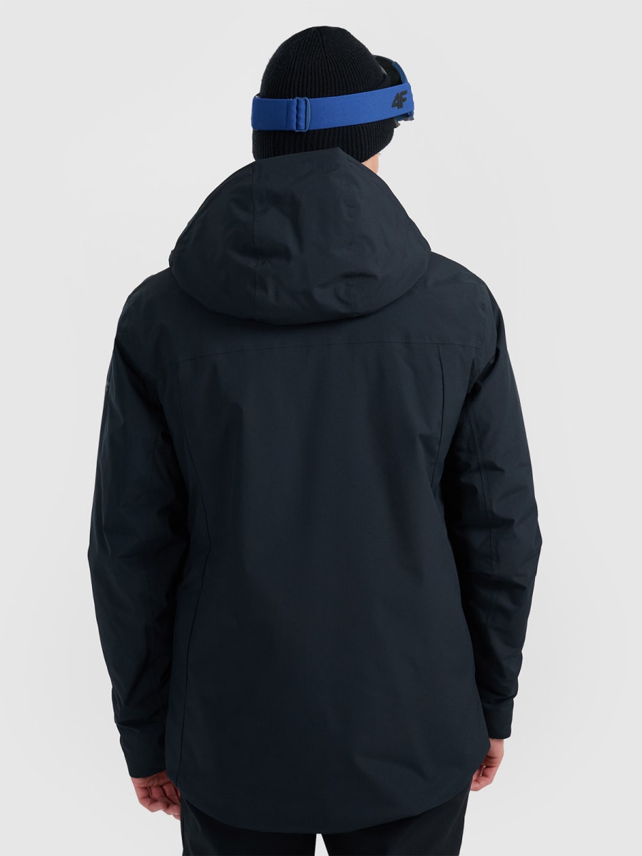 kalnu slēpošanas jaka technical jacket deep black 4f waw25ttjam0793 20s 10