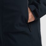 kalnu slēpošanas jaka technical jacket deep black 4f waw25ttjam0793 20s 3