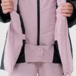 kalnu slēpošanas jaka technical jacket light pink 4f jwaw25ttjaf0833 56s 2