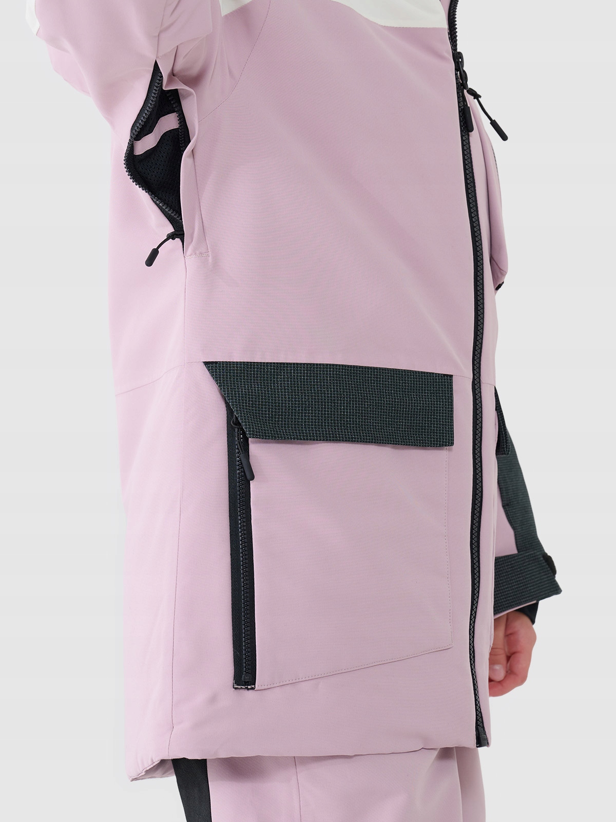kalnu slēpošanas jaka technical jacket light pink 4f jwaw25ttjau0831 56s 1