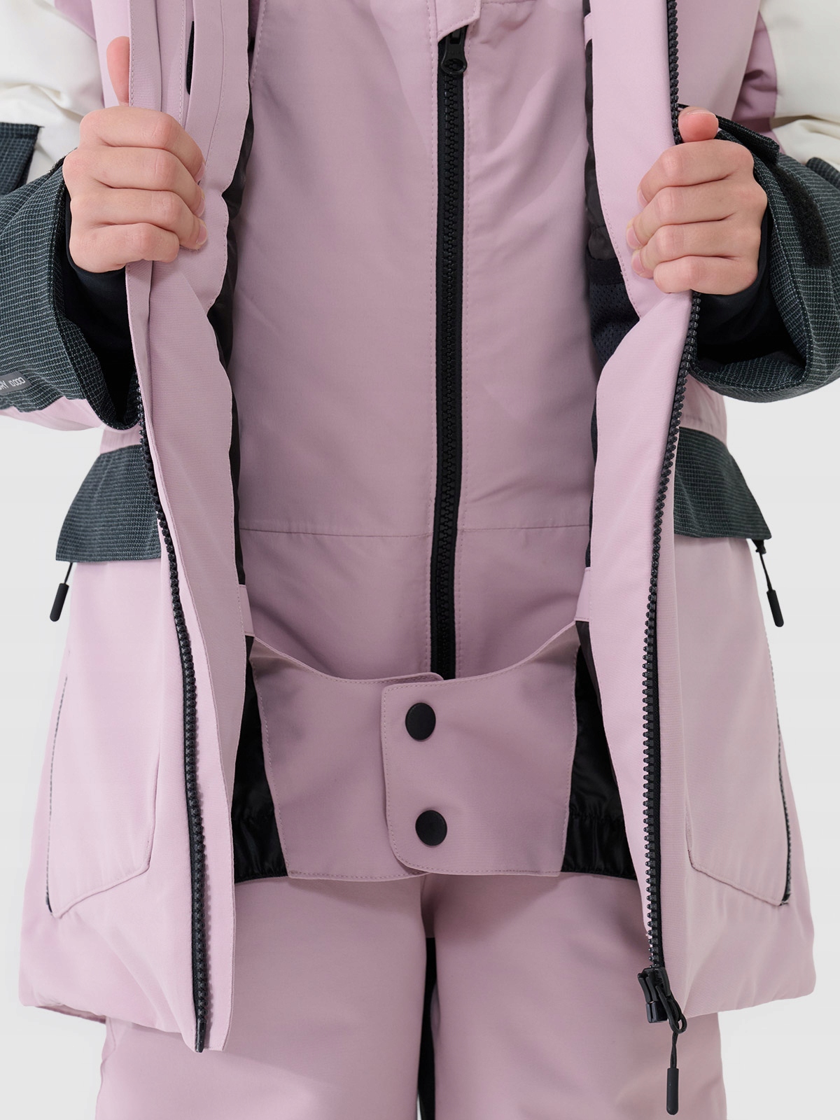 kalnu slēpošanas jaka technical jacket light pink 4f jwaw25ttjau0831 56s 2