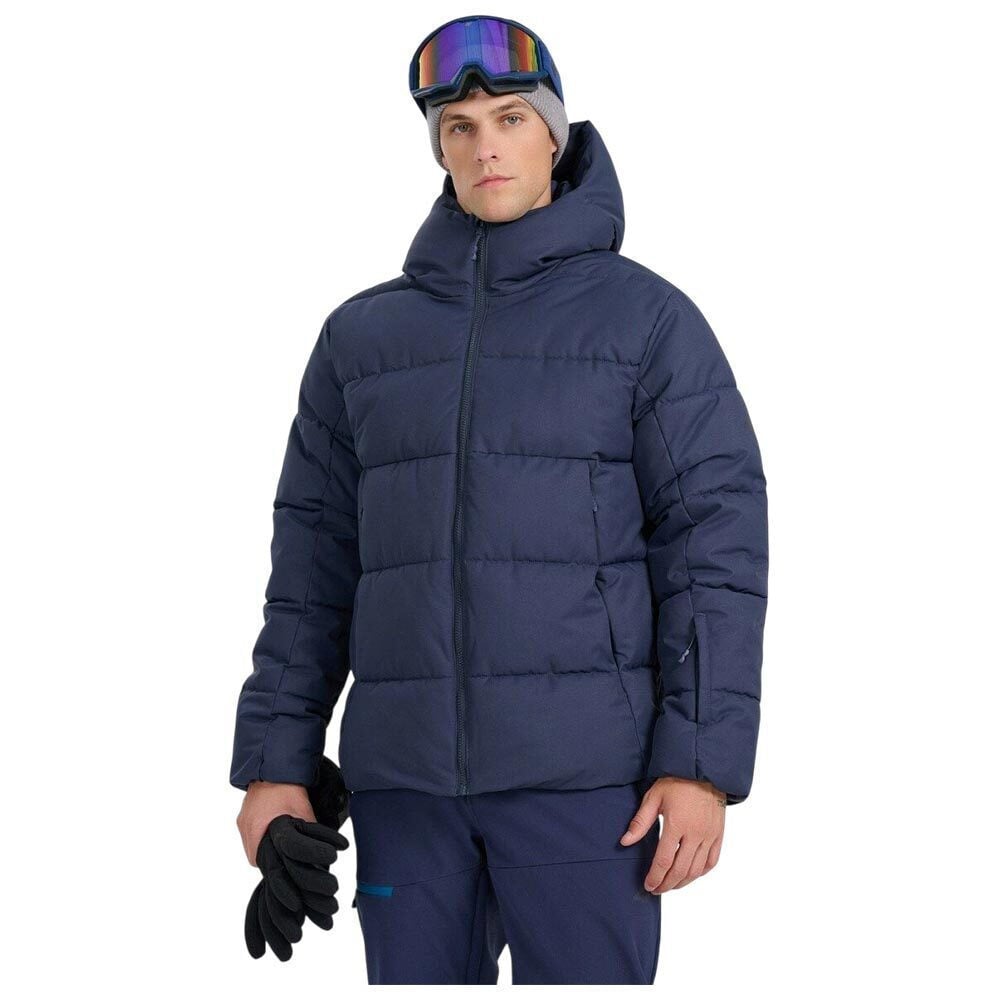 kalnu slēpošanas jaka technical jacket navy 4f waw25ttjam0788 31s
