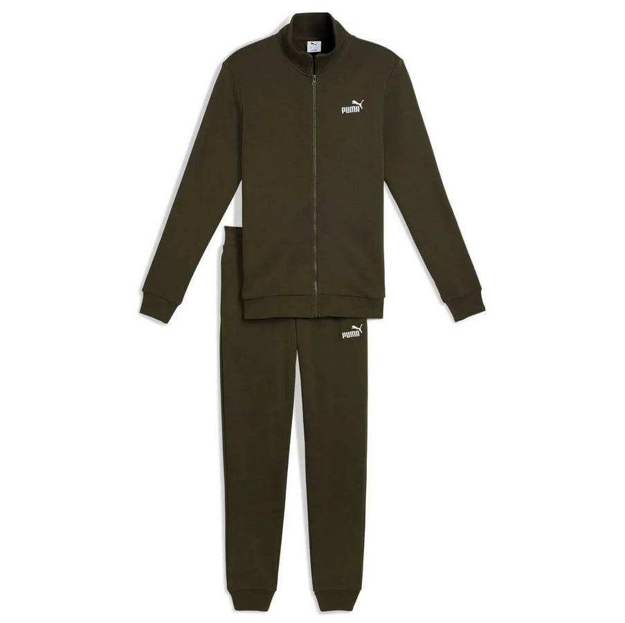 treniņtērps ess sweat suit tr dark olive pu 684848 70