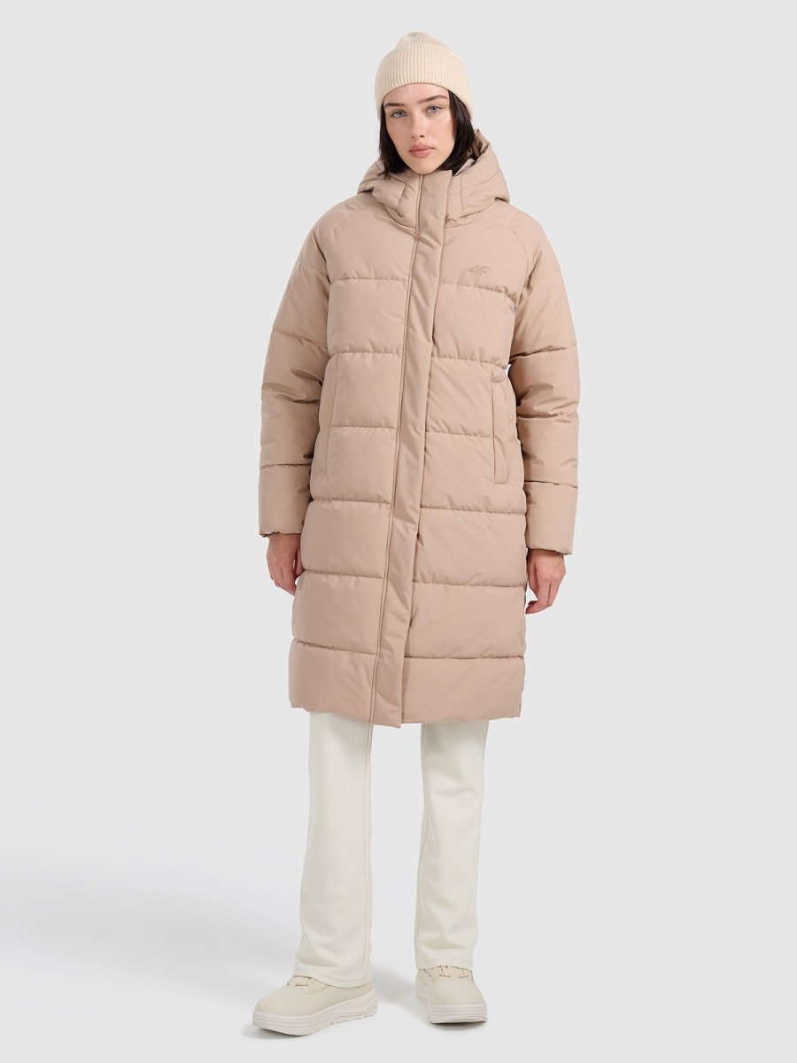 virsjaka down jacket beige 4f waw25tdjaf587 083s