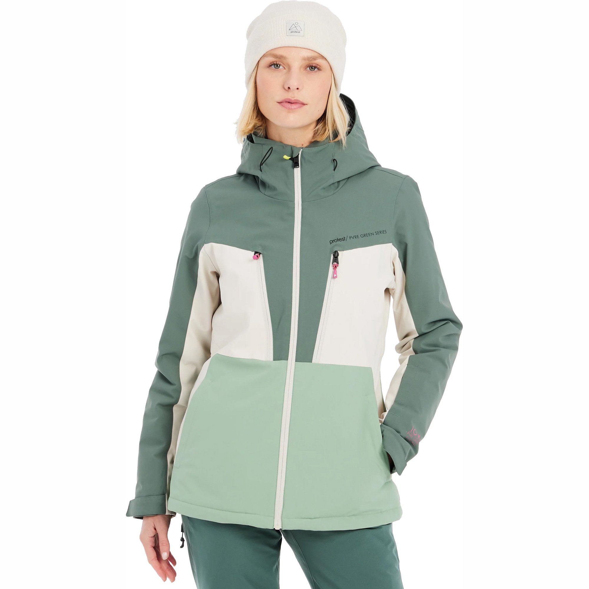 kalnu slēpošanas jaka prtcalida snowjacket evergreen pr 6612044 251