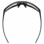 saulesbrilles uvex skyryse black matt mirror blue www.fans.lv 1