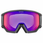 slēpošanas brilles uvex athletic fm , black matt dl ruby clear s2 uv5505202150 www.fans.lv 1