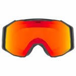 slēpošanas brilles uvex gravity fm, black matt dl red orange s2 www.fans.lv 1