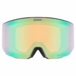 slēpošanas brilles uvex lace attract fm black matt dl opal orange s2 www.fans.lv 1