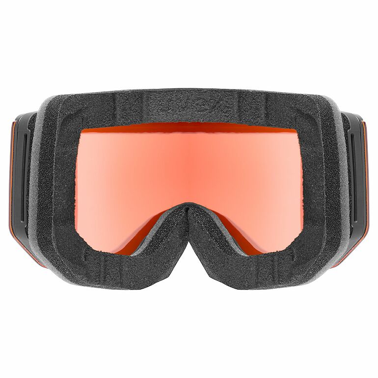 slēpošanas brilles uvex lace attract fm black matt dl red orange s2 www.fans.lv 2